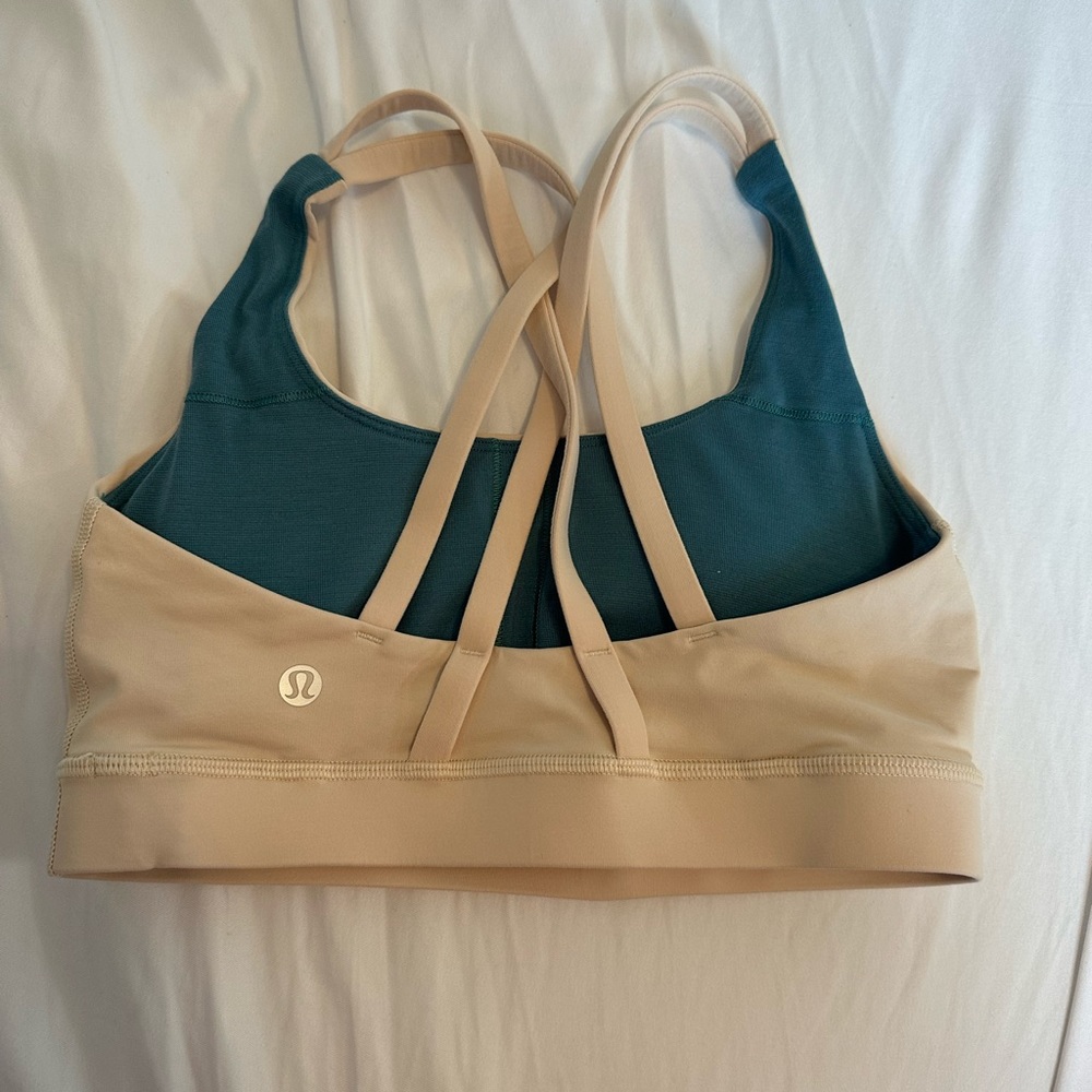 Lululemon energy strappy sports bra sz 4